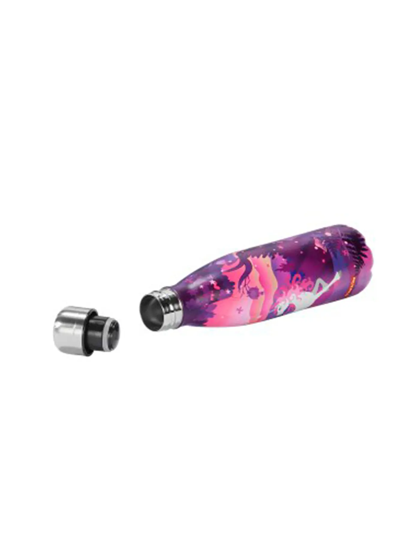 STEP BY STEP | Edelstahl Trinkflasche - Mermaid Sam 0,5L | beere